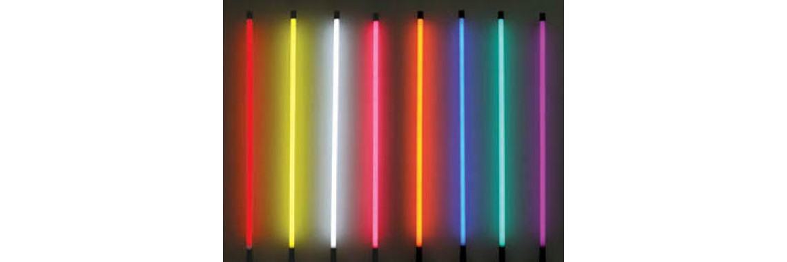 Neon tube colour selection
